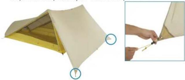 Sierra Designs Tensegrity 1 - PITCHING INSTRUCTIONS - 9
