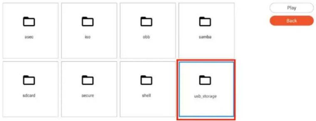 asec iso obb samba sdcard secure shell usb_storage Play Back