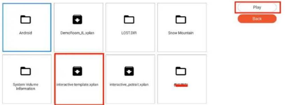 Android DemoRoom_IL_xplan LOST.DIR Snow Mountain System Volume Information interactive template.xplan interactive_potrait.xplan Play Back