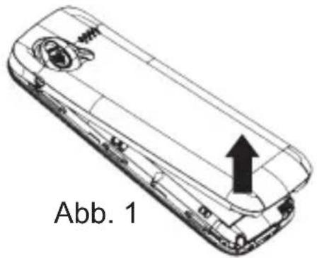 Chronox S300 - SIM-Karte, microSD-Karte und Akku einlegen - 1