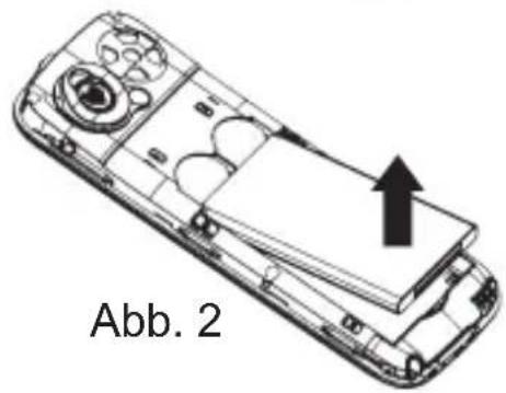 Chronox S300 - SIM-Karte, microSD-Karte und Akku einlegen - 2