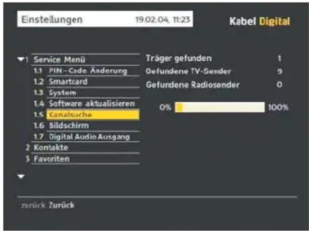 Pace Kabel Digital DC220 - LINEARE SUCHE - 1