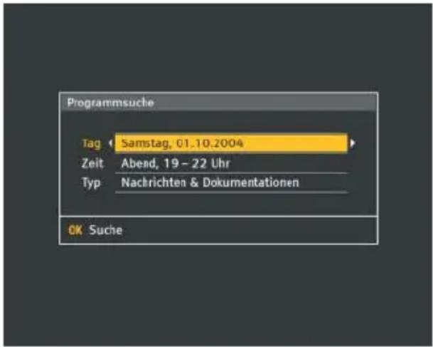 Pace Kabel Digital DC221 - VERWENDEN DER PROGRAMMSUCHE - 1