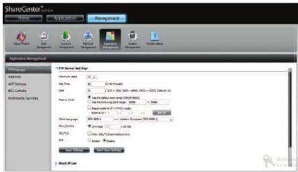 D-LINK ShareCenter DNS-327L - FTP-Server - 1
