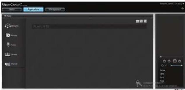 D-LINK ShareCenter DNS-327L - My Music - Die Kategorien - 1