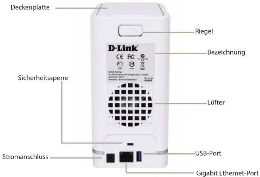 D-LINK ShareCenter DNS-327L - Festplattenlaufwerk.Ein/Aus: - 1