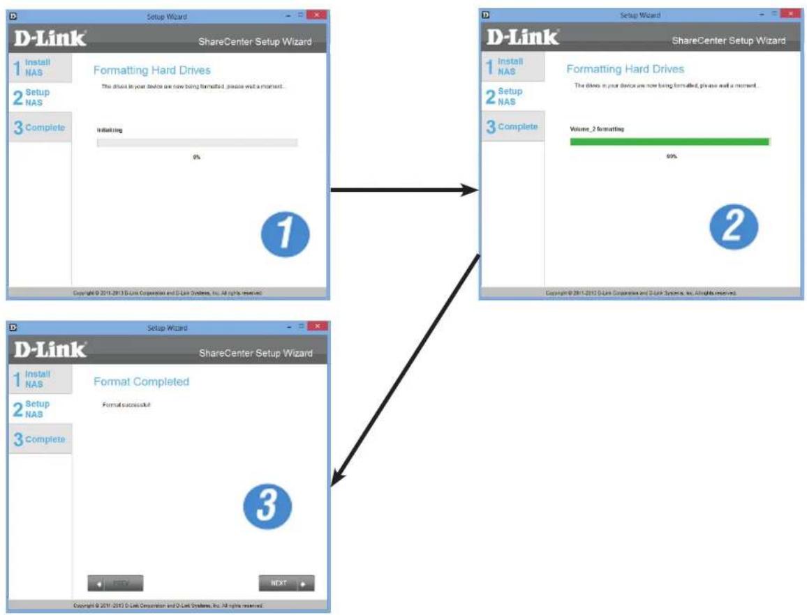 D-LINK ShareCenter DNS-327L - Abschnitt 3 - Installation - 3