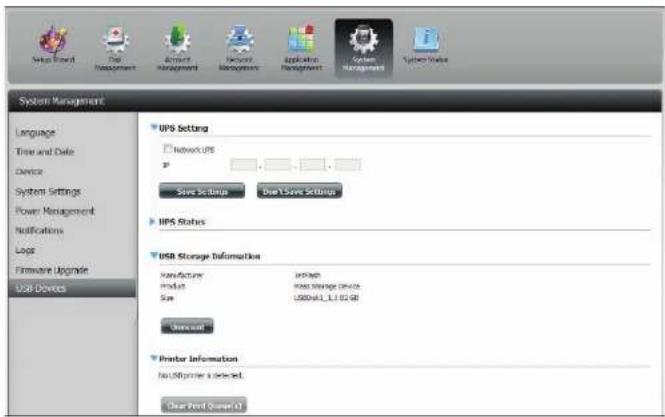 D-LINK ShareCenter DNS-327L - Druckerinformationen - 1
