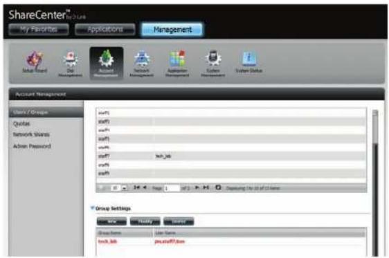D-LINK ShareCenter DNS-327L - Abschnitt 4 - Konfiguration - 2