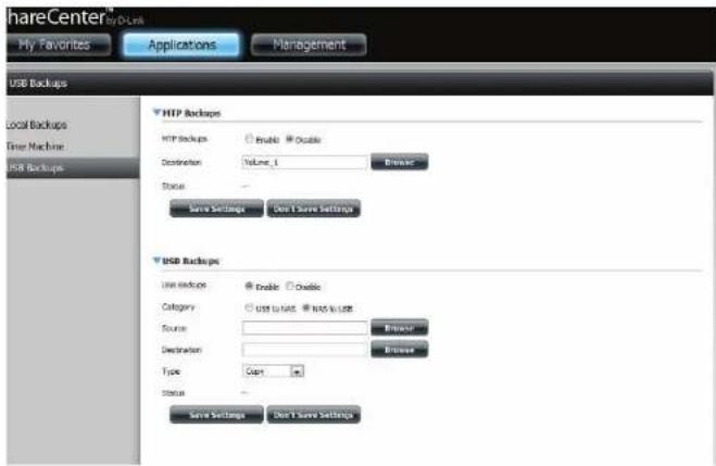 D-LINK ShareCenter DNS-327L - MTP-Backups - 2