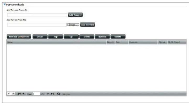 D-LINK ShareCenter DNS-327L - P2P-Downloads Einstellungen - 2