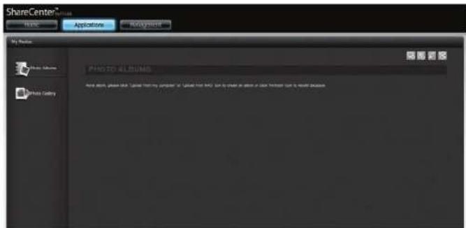 D-LINK ShareCenter DNS-327L - Startseite (Home) - 2