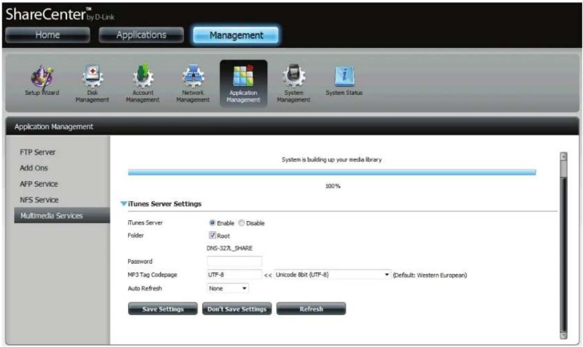 D-LINK ShareCenter DNS-327L - Abschnitt 4 - Konfiguration - 1