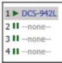 D-LINK ShareCenter DNS-327L - My Surveillance - Weitere Erläuterungen zum Live Kamera-Bedienfeld - 2