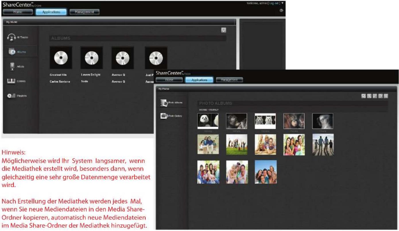 D-LINK ShareCenter DNS-327L - Installation der Add-Ons von webbasierter grafischen Benutzeroberfläche - 5