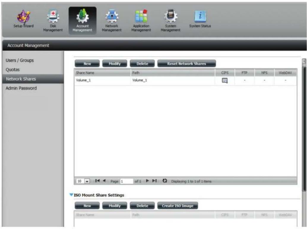 D-LINK ShareCenter DNS-327L - Ein ISO Image erstellen - 1