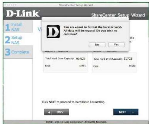 D-LINK ShareCenter DNS-327L - Abschnitt 3 - Installation - 2