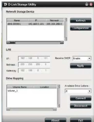 D-LINK ShareCenter DNS-327L - Alternative Methoden zur Zuordnung eines Laufwerks - 1