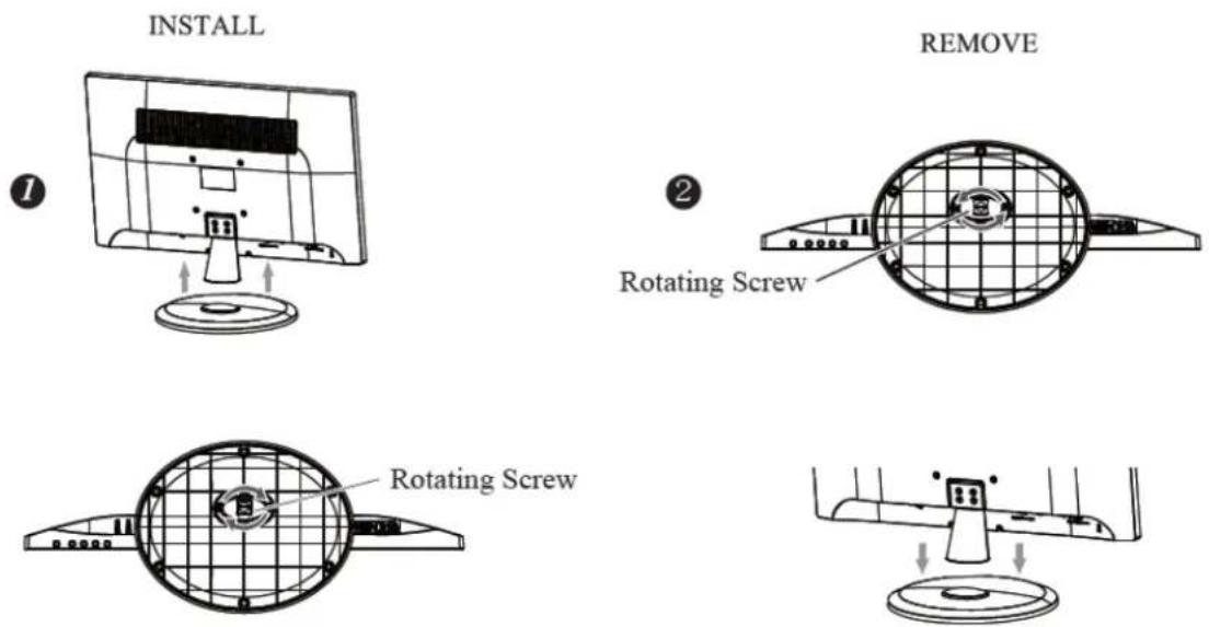 HANNSPREE Hanns.G HL 247 HGB - INSTALLATION INSTRUCTIONS - 1