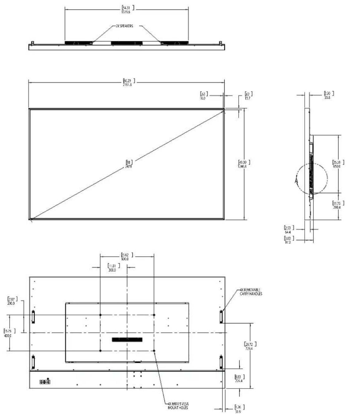 Planar QE7550-T - QE9850 - 1