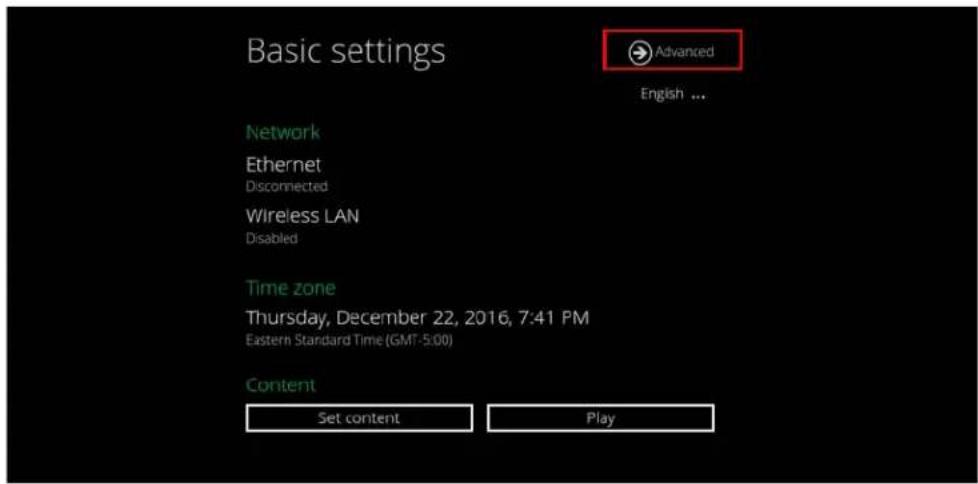 Planar QE7550-T - Proxy Settings - 1