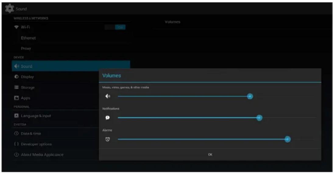 Planar QE7550-T - Sound Settings - 3