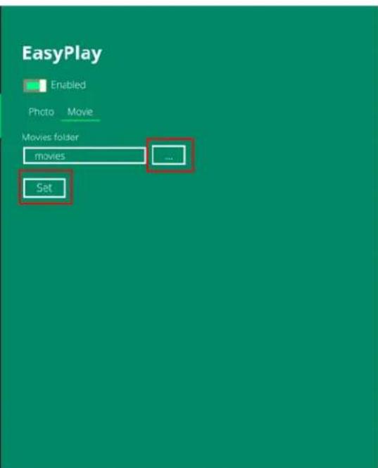 Planar QE7550-T - Configure Movie Mode - 2