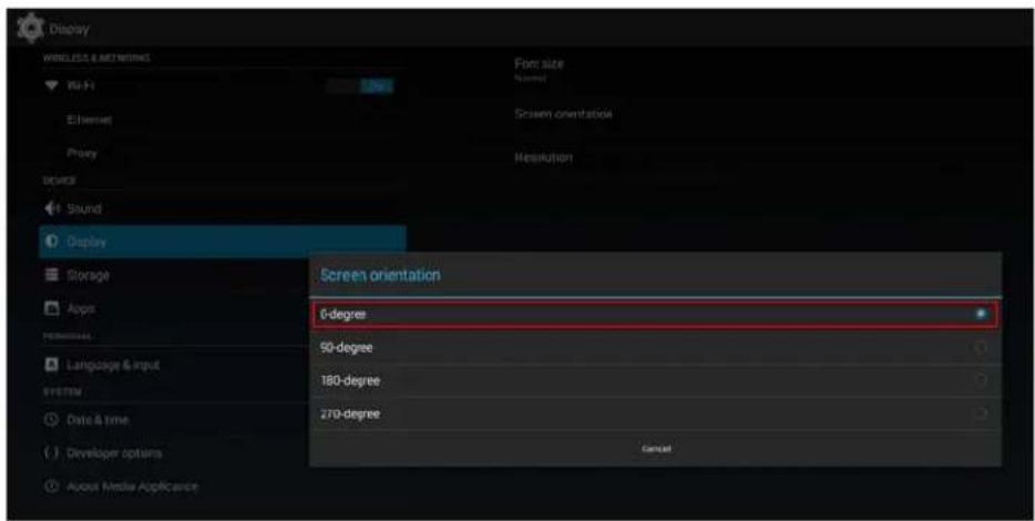 Planar QE9850 - Screen Orientation - 2
