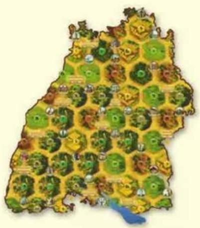 Kosmos Baden-Württemberg Catan - Baden-Württemberg Einwohner: ca. 10,755 Mio (2011) - 1