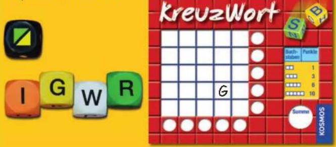 Kosmos Kreuzwort - SPIELABLAUF - 1