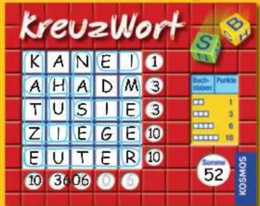 Kosmos Kreuzwort - WERTUNG - 2