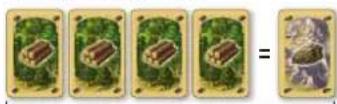 Kosmos Die Siedler von Catan kompakt - b) Seehandel (Handel mit der Bank) (→): - 1