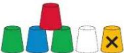 Kosmos Alles im Eimer - 2) Einen Eimer aus der eigenen Pyramide schnippen - 3