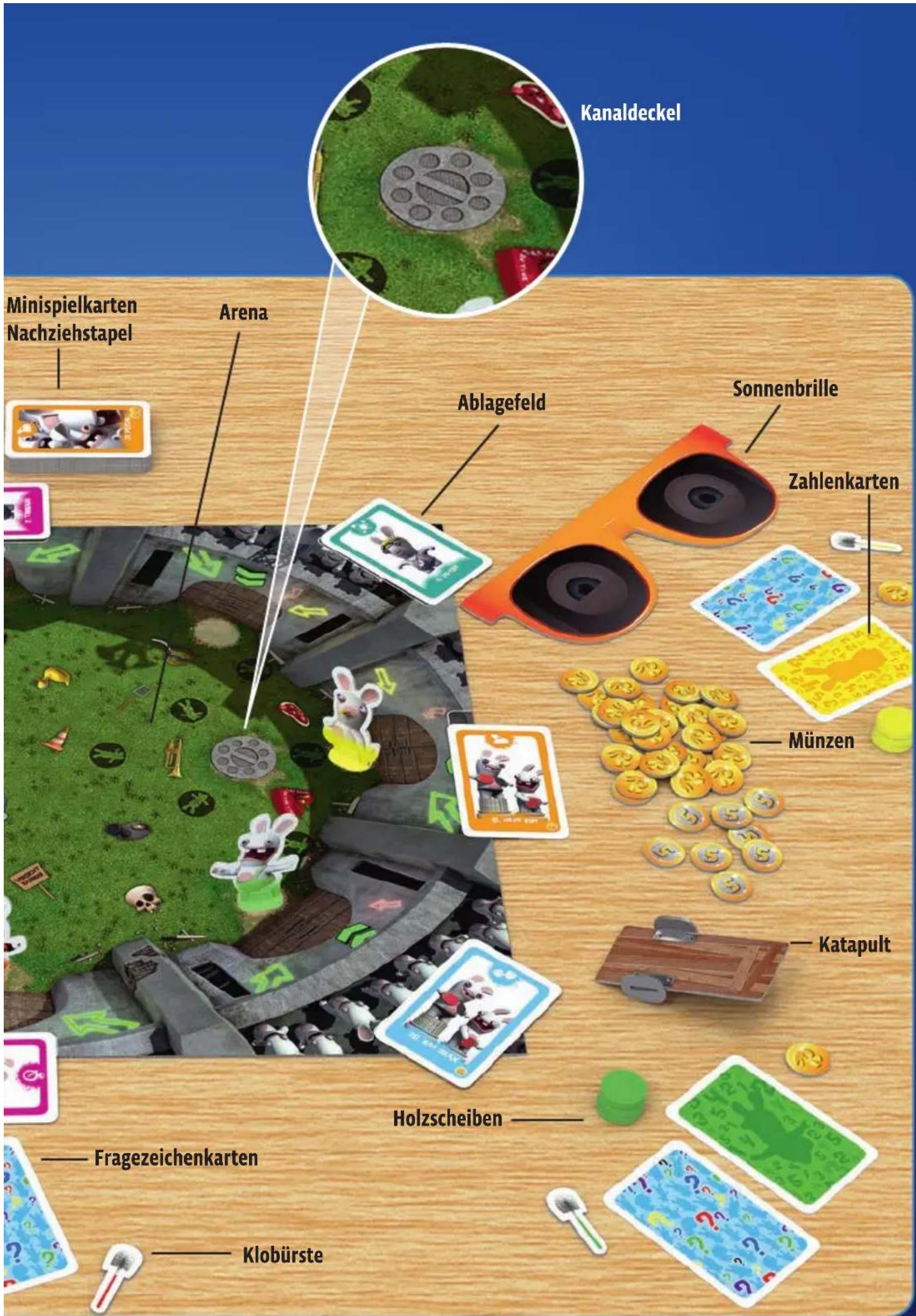 Kosmos Rabbids - SPIELAUFBAU - 2
