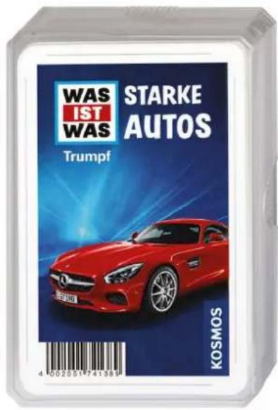 Kosmos WAS IST WAS Starke Autos - WAS IST WAS Trumpfspiel Starke Autos - 1