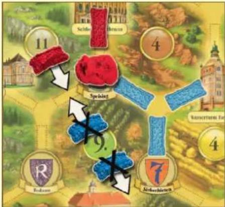 Kosmos Die Siedler von Catan - Wien - Straße bauen - 1