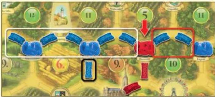 Kosmos Die Siedler von Catan - Wien - b) Längste Mautstrecke - 1