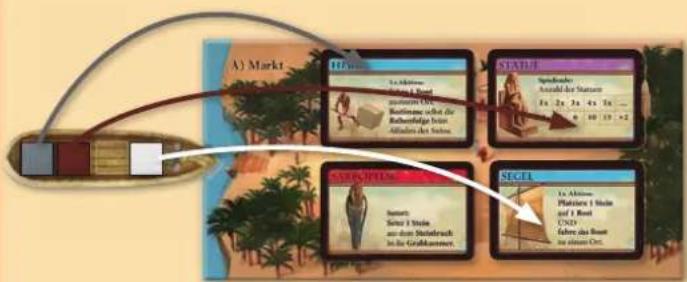 Kosmos Imhotep Baumeister Ägyptens - A) Markt - 2