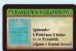 Kosmos Imhotep Baumeister Ägyptens - „Pyramiden-Verzierung“, „Tempel-Verzierung“, „Grab-kammer-Verzierung“, „Obelisken-Verzierung“ (je 2x) - 1