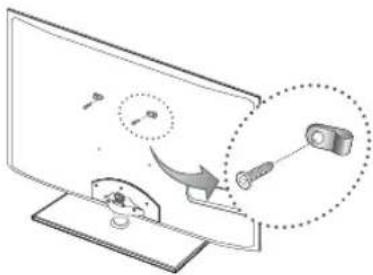 SAMSUNG UE55D6000TK - To Avoid the TV from Falling - 1