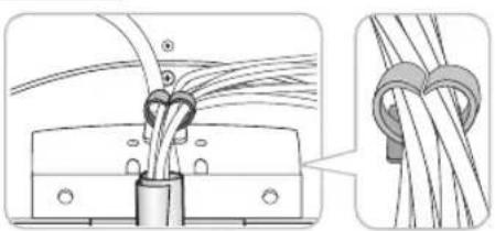 SAMSUNG UE55D6000TK - Assembling the Holder-Wire stand - 2