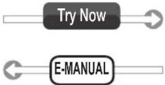 SAMSUNG UE55D6000TK - How to toggle between the e-Manual and the corresponding menu(s). - 2