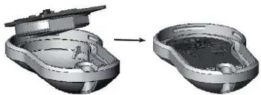 Yale YAZU 06995 - Batterie der Fernbedienung wechseln - 5