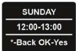 Yale YAZU 06995 - Zeitplan löschen - 6