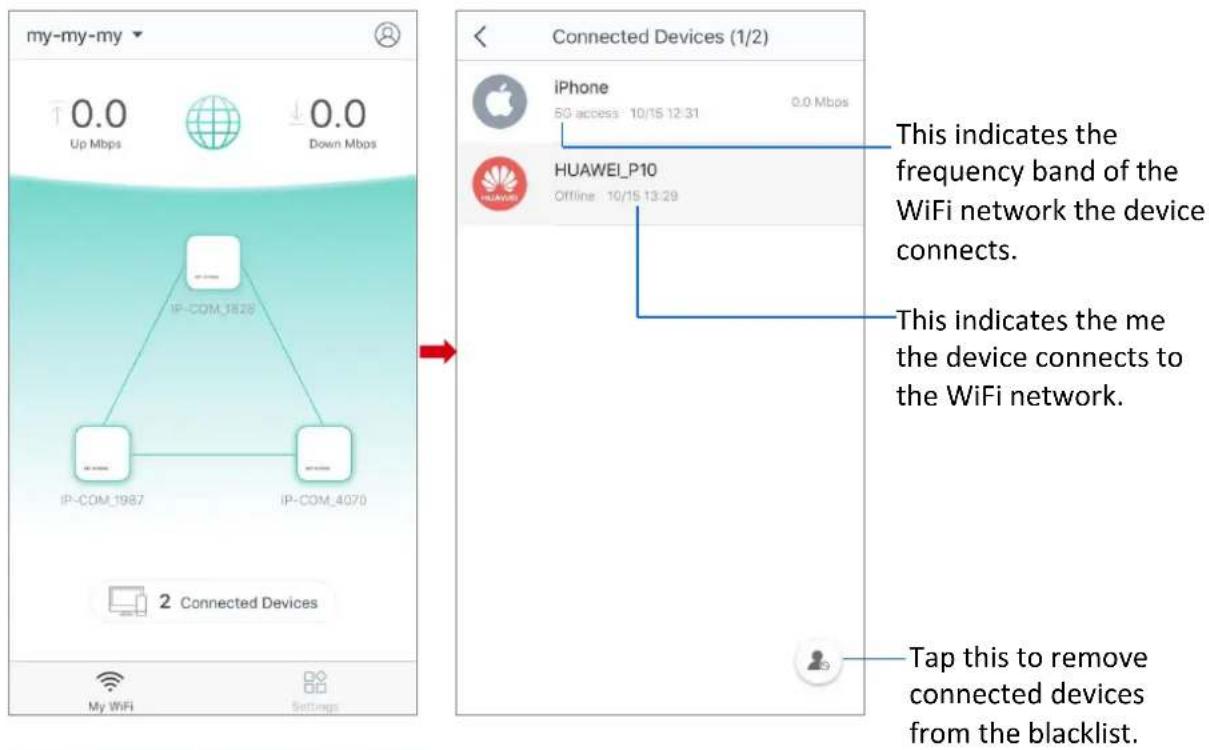IP-COM EP9 - To view the connected devices - 1