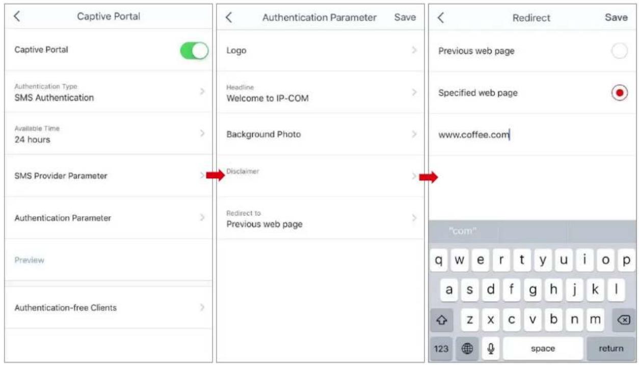 IP-COM EP9 - ■ Seng up the SMS authencaon rule - 5