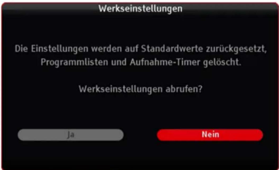 KATHREIN TT-smart C2821 CI+ - Werkseinstellungen - 1