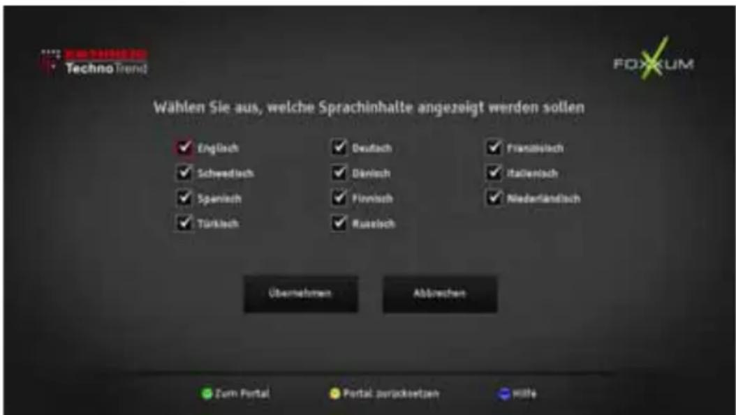 KATHREIN TT-smart C2821 CI+ - Einstellungen - 1