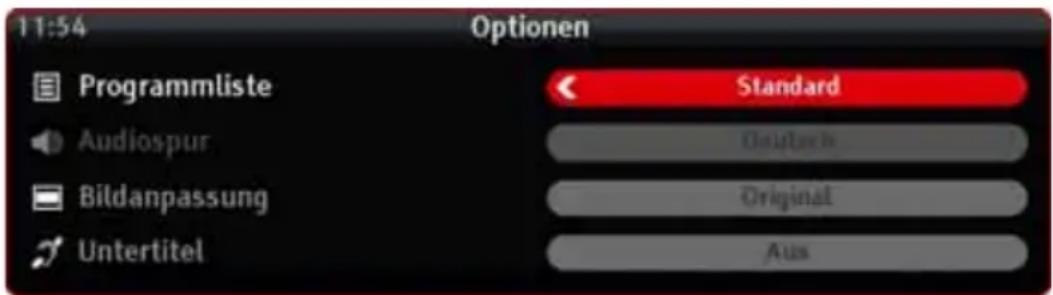 KATHREIN TT-smart C2821 CI+ - Optionen - 1