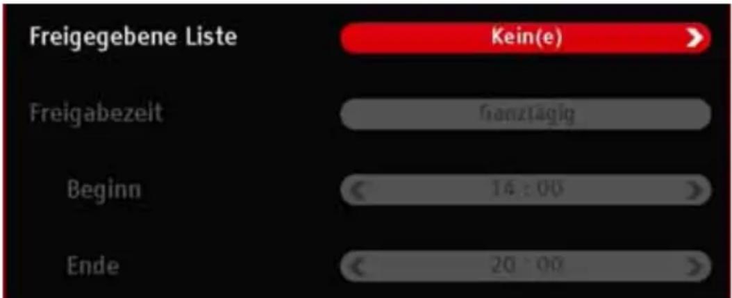 KATHREIN TT-smart C2821 CI+ - TV-Liste freigeben - 1